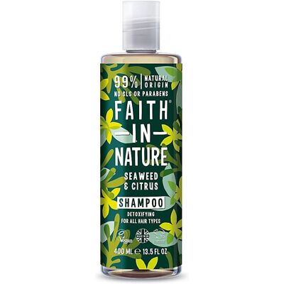 Faith in Nature Shampoo Tangs & Sitrus (400ml) Faith in Nature Shampoo Tangs & Sitrus (400ml)