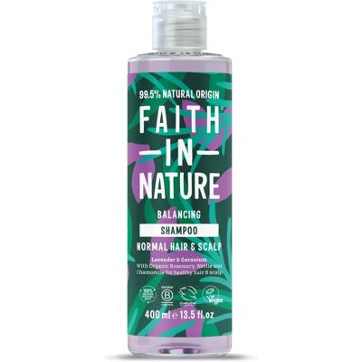 Ensemble de shampoing et après-shampoing Lavande et Géranium de Faith In Nature - Naturel, Vegan & Cruelty Free - 2 X 400ml - Publicité Ensemble de shampoing et après-shampoing Lavande et Géranium de Faith In Nature - Naturel, Vegan & Cruelty Free - 2 X 400ml - Publicité