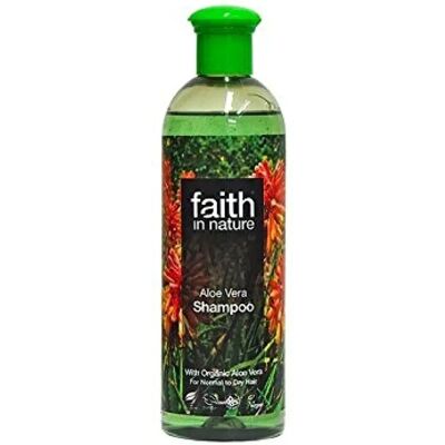 Faith In Nature Aloe Vera Shampoo & Conditioner Set - Naturlig, Vegan & Cruelty Free - 2 X 400ml - Normal Til Tørt Hår Faith In Nature Aloe Vera Shampoo & Conditioner Set - Naturlig, Vegan & Cruelty Free - 2 X 400ml - Normal Til Tørt Hår