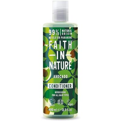 Vyživující avokádový kondicionér Faith In Nature - Všechny typy vlasů - 400ml Vyživující avokádový kondicionér Faith In Nature - Všechny typy vlasů - 400ml