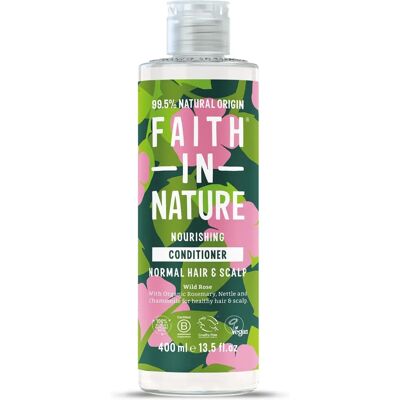 Faith In Nature Wild Rose Conditioner - Organic, Vegan & Cruelty-Free - 400ml Faith In Nature Wild Rose Conditioner - Organic, Vegan & Cruelty-Free - 400ml