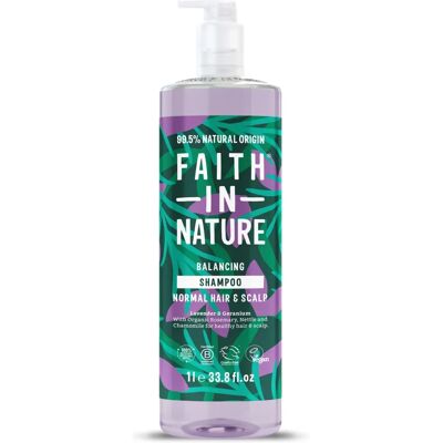 Faith In Nature Lavender & Geranium 1L Natural Shampoo & Conditioner Set - All Hair Types - Vegan & Cruelty Free Faith In Nature Lavender & Geranium 1L Natural Shampoo & Conditioner Set - All Hair Types - Vegan & Cruelty Free