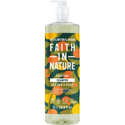 Faith In Nature Grapefruit & Orange 1L Shampoo & Conditioner Set - Oily To Normal Hair - Vegan & Cruelty Free Faith In Nature Grapefruit & Orange 1L Shampoo & Conditioner Set - Oily To Normal Hair - Vegan & Cruelty Free