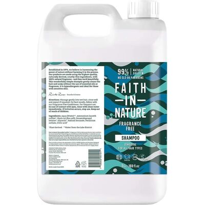 Faith In Nature Ginkgo Biloba Shampoo - Sensitive - 5L Refill Faith In Nature Ginkgo Biloba Shampoo - Sensitive - 5L Refill