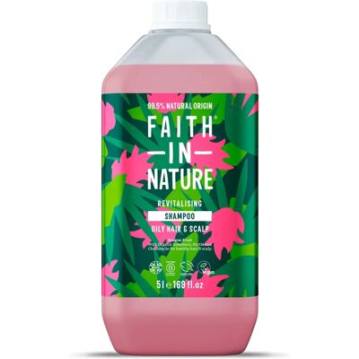 Faith In Nature Dragon Fruit Shampoo - 5L Refill - All Hair Types Faith In Nature Dragon Fruit Shampoo - 5L Refill - All Hair Types