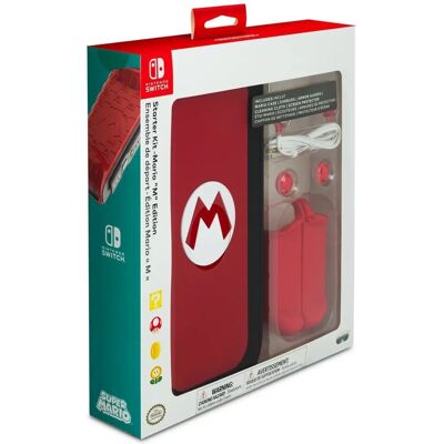 Kit de démarrage Édition Mario M PDP - Accessoire console de jeu Kit de démarrage Édition Mario M PDP - Accessoire console de jeu
