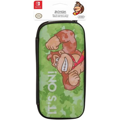 Estuche de viaje Camo Donkey Kong para Nintendo Switch Estuche de viaje Camo Donkey Kong para Nintendo Switch