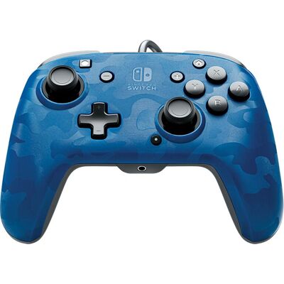 PDP Faceoff Deluxe+ Azul - Controlador de Juego PDP Faceoff Deluxe+ Azul - Controlador de Juego