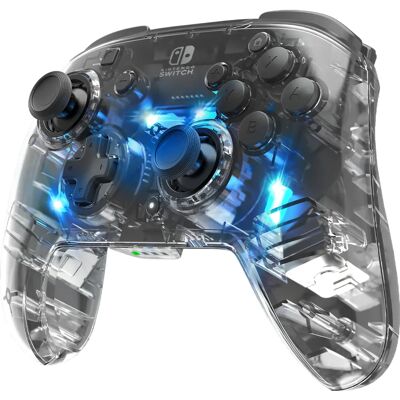 PDP Nintendo Switch FaceOff Wireless Deluxe Controller - Afterglow PDP Nintendo Switch FaceOff Wireless Deluxe Controller - Afterglow