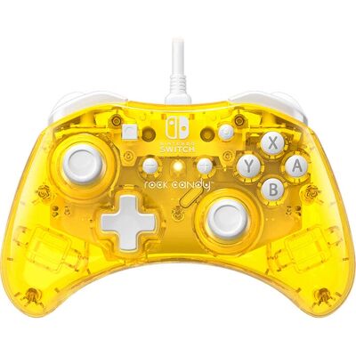 BEM'S Rock Candy Gelb Nintendo Switch Kabel-Controller - Gamepad BEM'S Rock Candy Gelb Nintendo Switch Kabel-Controller - Gamepad