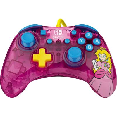 PDP Nintendo Switch Rock Candy Wired Controller - Super Mario: Peach PDP Nintendo Switch Rock Candy Wired Controller - Super Mario: Peach