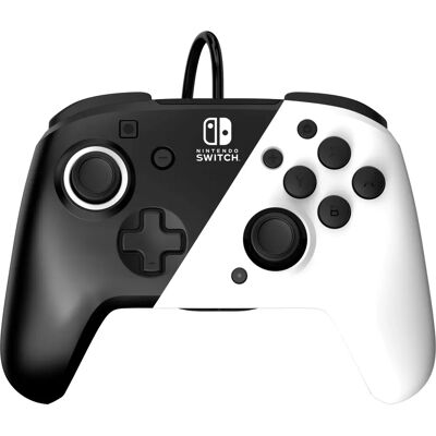 PDP Nintendo Switch Faceoff Deluxe+ Audio Wired Controller - Schwarz & Weiß PDP Nintendo Switch Faceoff Deluxe+ Audio Wired Controller - Schwarz & Weiß