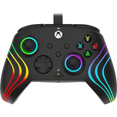 PDP Xbox Series X|S y PC Afterglow Wave Controller - Negro PDP Xbox Series X|S y PC Afterglow Wave Controller - Negro