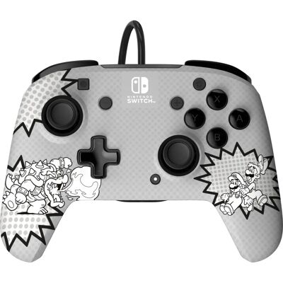 Controller Grigio PDP Rematch per Nintendo Switch - Analogico/Digitale Controller Grigio PDP Rematch per Nintendo Switch - Analogico/Digitale