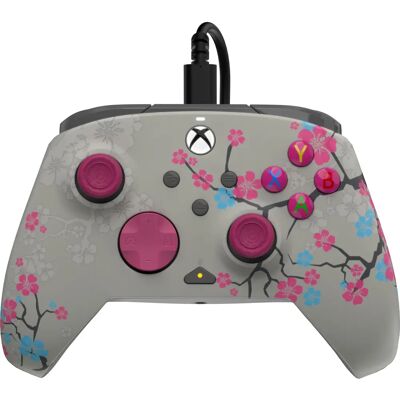 PDP Rematch GLOW Advanced Grau Lila Kabel-Gamepad - Xbox PDP Rematch GLOW Advanced Grau Lila Kabel-Gamepad - Xbox
