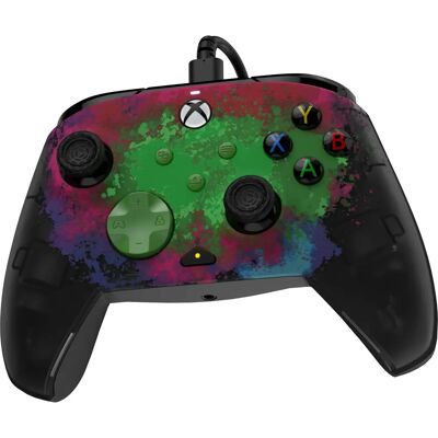 PDP Rematch Xbox Series X|S & PC Zaawansowany Przewodowy Kontroler - GLOW Space Dust PDP Rematch Xbox Series X|S & PC Zaawansowany Przewodowy Kontroler - GLOW Space Dust