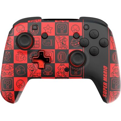 PDP Switch Rematch Glow Wireless Controller - Super Mario PDP Switch Rematch Glow Wireless Controller - Super Mario