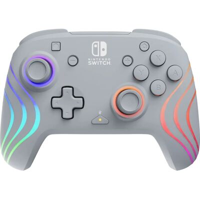PDP Nintendo Switch Afterglow Wave Controller Wired - Grigio PDP Nintendo Switch Afterglow Wave Controller Wired - Grigio
