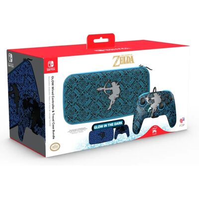 PDP 500-236-SKSG Gamecontroller - Nintendo Switch, OLED, Zwart, Blauw, Grijs PDP 500-236-SKSG Gamecontroller - Nintendo Switch, OLED, Zwart, Blauw, Grijs