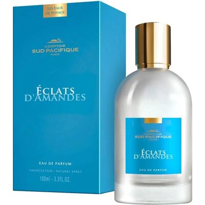 Comptoir Sud Pacifique Éclats d'Amandes - Eau de Parfum 100ml - Publicité Comptoir Sud Pacifique Éclats d'Amandes - Eau de Parfum 100ml - Publicité