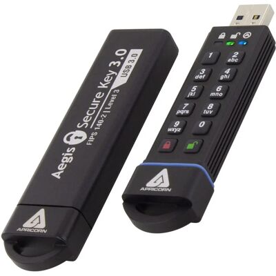 Apricorn Aegis Secure Key 3.0 Chiavetta USB 16GB Sicurezza Robusta Apricorn Aegis Secure Key 3.0 Chiavetta USB 16GB Sicurezza Robusta