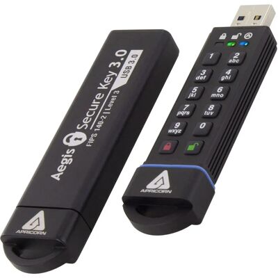 Clé USB sécurisée Apricorn Aegis Secure Key 3.0 - 480 Go Clé USB sécurisée Apricorn Aegis Secure Key 3.0 - 480 Go