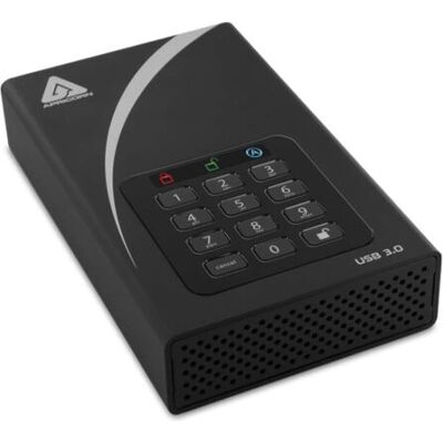 Apricorn Aegis Padlock DT 10TB External Hard Drive - External Storage Apricorn Aegis Padlock DT 10TB External Hard Drive - External Storage