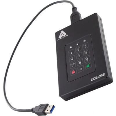Disque dur externe crypté et robuste - Apricorn Aegis Fortress L3 4 TB - Publicité Disque dur externe crypté et robuste - Apricorn Aegis Fortress L3 4 TB - Publicité