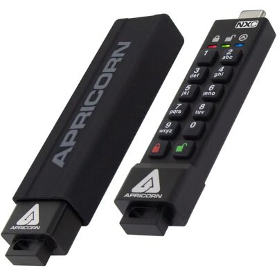Apricorn Aegis Secure Key 3NXC Clé USB - 16 Go - Noir - Stockage Sécurisé - Publicité Apricorn Aegis Secure Key 3NXC Clé USB - 16 Go - Noir - Stockage Sécurisé - Publicité