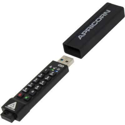 Apricorn Aegis Secure Key 3NX Clé USB 256GB - Stockage Sécurisé - Publicité Apricorn Aegis Secure Key 3NX Clé USB 256GB - Stockage Sécurisé - Publicité