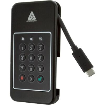 Apricorn NVX SSD Externe 1TB - Portable, Rapide, Crypté - Publicité Apricorn NVX SSD Externe 1TB - Portable, Rapide, Crypté - Publicité