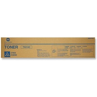 Konica Minolta - TN314C - Cyan - Original - Tonerin patruuna Konica Minolta - TN314C - Cyan - Original - Tonerin patruuna