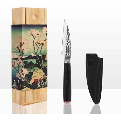 Couteau de cuisine japonais à haute teneur en carbone Kotai - 10 cm - Publicité Couteau de cuisine japonais à haute teneur en carbone Kotai - 10 cm - Publicité