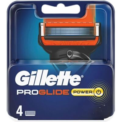 Gillette - Fusion ProGlide - Pack4 - Refiles - Lâminas de barbear Gillette - Fusion ProGlide - Pack4 - Refiles - Lâminas de barbear