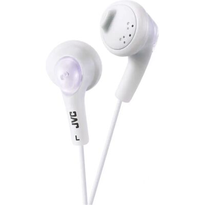 Écouteurs Intra-auriculaires JVC HA-F160-W-E - Blanc - Son Stéréo Écouteurs Intra-auriculaires JVC HA-F160-W-E - Blanc - Son Stéréo
