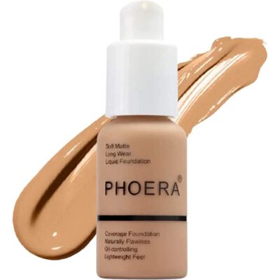 Phoera Model 105 Full Coverage Matte Foundation - 30ml Phoera Model 105 Full Coverage Matte Foundation - 30ml