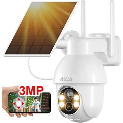 ANRAN - Q03 - 2K - Solar-powered - Caméra de surveillance - Publicité ANRAN - Q03 - 2K - Solar-powered - Caméra de surveillance - Publicité