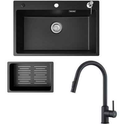 CECIPA - MAX - 70x45 cm - acero inoxidable cepillado - Fregadero de cocina CECIPA - MAX - 70x45 cm - acero inoxidable cepillado - Fregadero de cocina
