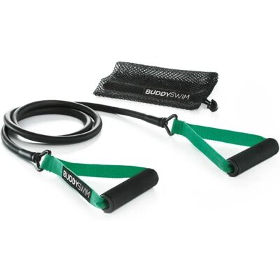 Buddyswim Corda di Resistenza - Classic Dryland - Nero/Verde Buddyswim Corda di Resistenza - Classic Dryland - Nero/Verde