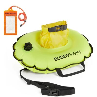 Buddyswim Boya Hydrastation Yellow - Swim Buoy Buddyswim Boya Hydrastation Yellow - Swim Buoy