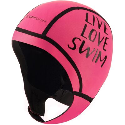 Buddyswim Pink Neopren Cap - Wasserdichter Thermo Schwimmhut Buddyswim Pink Neopren Cap - Wasserdichter Thermo Schwimmhut