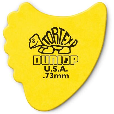 Dunlop 414R.73 Tortex Fins 72 Plektron - Gitarr Dunlop 414R.73 Tortex Fins 72 Plektron - Gitarr