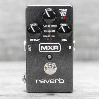 MXR M300 Reverb - Six Reverb Styles & Studio-Grade Quality MXR M300 Reverb - Six Reverb Styles & Studio-Grade Quality