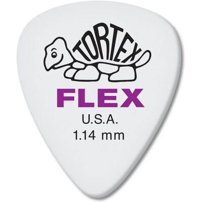 Dunlop 428P1.14 Plectre Violet - Pack de 12 - Publicité Dunlop 428P1.14 Plectre Violet - Pack de 12 - Publicité