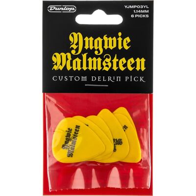 Dunlop Yngwie Malmsteen Delrin Plektren - 6 Stück Dunlop Yngwie Malmsteen Delrin Plektren - 6 Stück