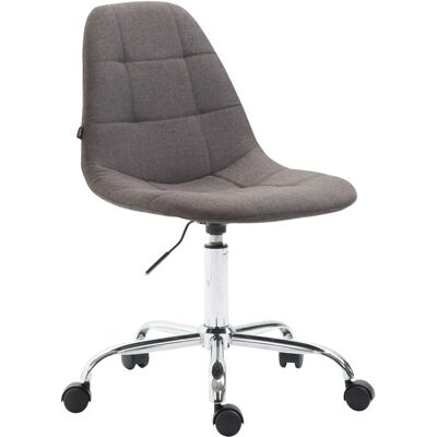 TPFLiving - Rhein - Dunkelgrau - Stoff - Office chair TPFLiving - Rhein - Dunkelgrau - Stoff - Office chair