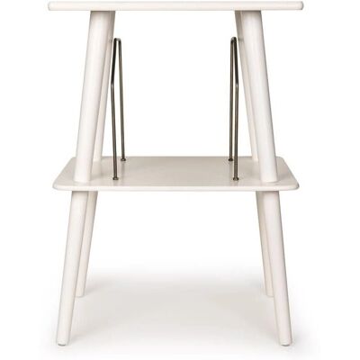 Crosley - Manchester - Blanc - Record player stand - Publicité Crosley - Manchester - Blanc - Record player stand - Publicité