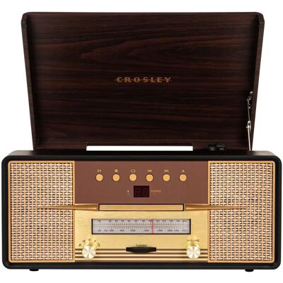 Crosley Rhapsody w Mahoniu - System rozrywkowy Crosley Rhapsody w Mahoniu - System rozrywkowy