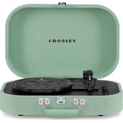 Platine portable Crosley Discovery - Seafoam - Vinyle & Bluetooth - Publicité Platine portable Crosley Discovery - Seafoam - Vinyle & Bluetooth - Publicité