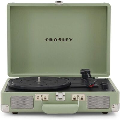 Crosley Cruiser Plus Deluxe Draagbare Platenspeler - Bluetooth-uitgang Crosley Cruiser Plus Deluxe Draagbare Platenspeler - Bluetooth-uitgang